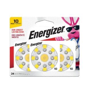 Energizer Size 10 Hearing Aid Batteries - 24 pack